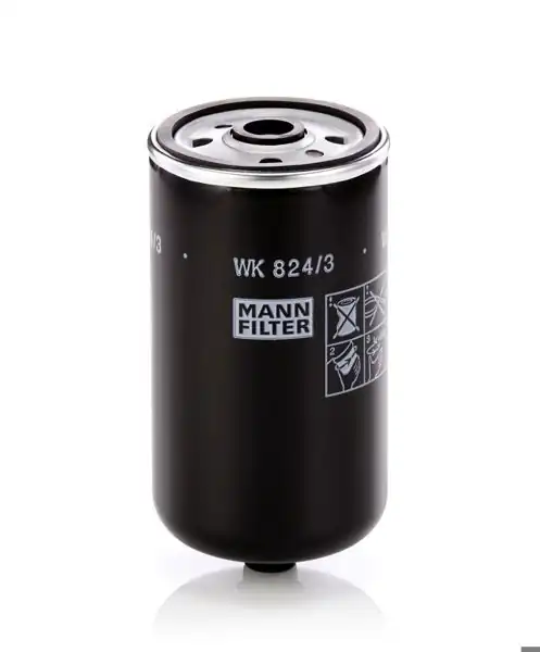 MANN WK824/3 | Mazot Filtresi Accent Era 1,5 CRDI 2008-> Getz 1,5 CRDI 2006-> i30 1.6 CRDI 2007-> Santafe 2006 -
