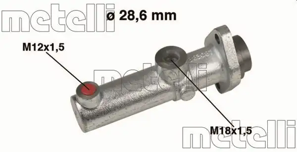 METELLİ 05-0152 | Servo Fren Ana Merkez Iveco 85 12 120 14