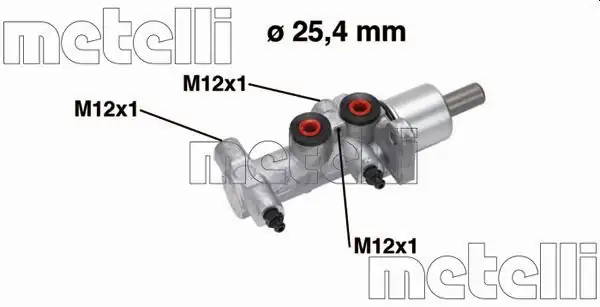 METELLİ 05-0766 | Fren Ana Merkez Renault Traffic II 1 9dci Opel Vivaro 1 9dti