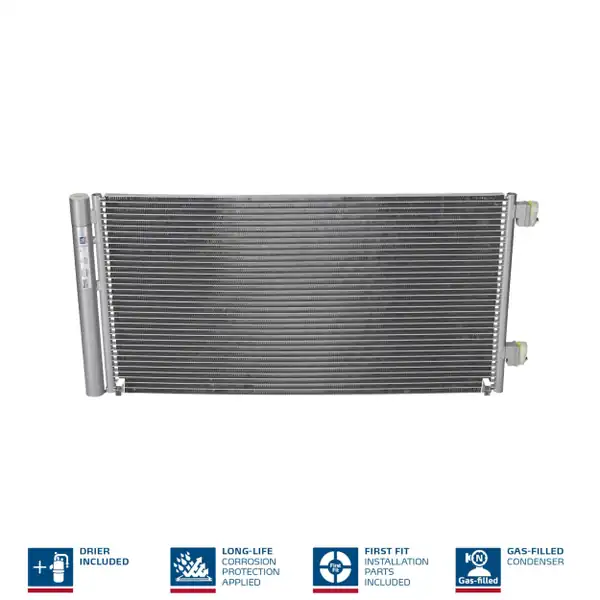 NISSENS 940204 | Klima Radyatörü R 55 56 57 58 59 60 N 14 16 N 47