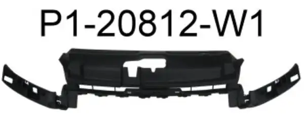 FROW KAROSERI 2851606001 | Ön Tampon Üst Panjuru P208