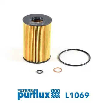 PURFLUX L1069 | Yağ Filtresi BMW N63 F01/F10/G30/F12/F06/G11/G15/F15/G05/E71/E70