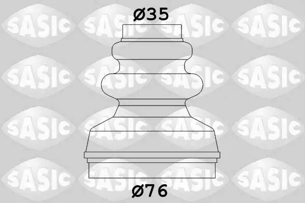 SASIC 2873813 | Aks Körüğü İç 206 207 306 Gtı 306 307 405 407 Partner Berlingo C3 II C4 Xsara 1 6 Hdi 80 35 1
