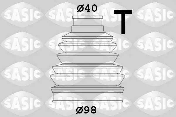 SASIC 2933023 | Aks Körüğü Dış 406 605 Xm 95 38 Pvc