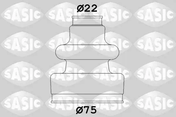 SASIC 2933593 | Aks Körüğü İç 205 306 405 C15 C15 D Xm Zx 1 6 1 9 1 8 76 5x24