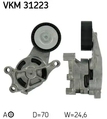 SKF VKM31223 | VW A4 2 0 TFSI Şarj Kütüğü 06f903315