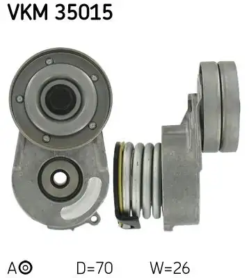 SKF VKM35015 | Alternatör Gergi Rulmanı Astra G H Combo Corsa C Meriva 1.7 CDTI DTI Y17DT Z17DTH