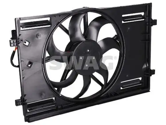 SWAG 33111433 | Fan Motoru Davlumbaz 410 mm 400w VW Golf 13 Passat 15 Audi A3 17 Seat Leon 13 Skoda Octavia 13