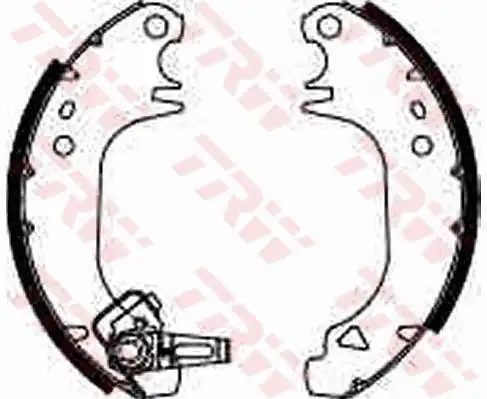 TRW GS8322 | Peugeot 106 İ II 205 İ II 309 İ II Citroen Ax Bx Saxo Kampana Balata 180x30