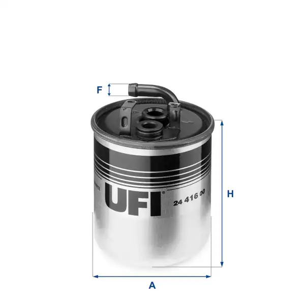 UFI 24-416-00 | Yakıt Filtresi 168 414 638 Sprinter M611 668 00 07