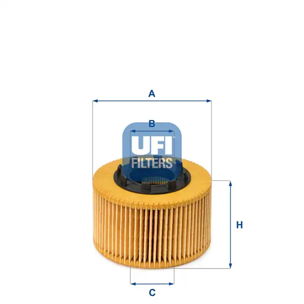 UFI 25-015-00 | Yağ Filtresi Transit V184 Mondeo III 01 08 2 0 2 4 TDCI