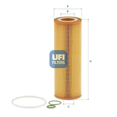 UFI 25-181-00 | Yağ Filtresi Scania L P G R S Seri 16 P G R T Seri 07 K Seri 06 İrizar 06