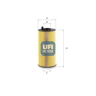 Ufi Filtre 25 240 00 Yağ Filtresi Daf Xf 440 12 450 17 Cf 400 440 13 410 450 17