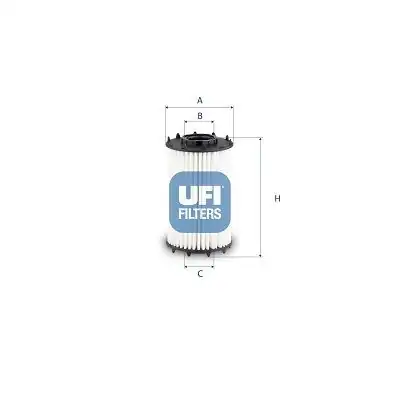 UFI 25.259.00 | Yağ Filtresi Touareg 18-A4 16-A5 17-A6 19-A7 19-A8 18-Q5 17 -