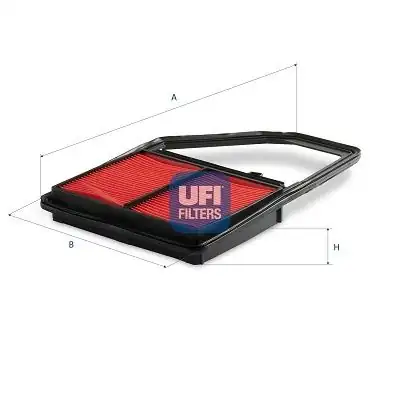 UFI 30-228-00 | Hava Filtresi Honda Civic 01 05 HB