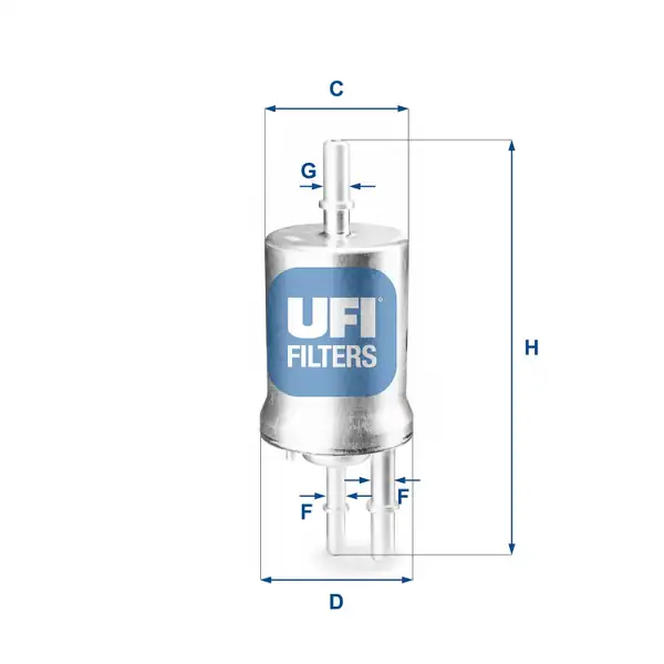 UFI 31-855-00 | Yakıt Filtresi VW Sharan 1 4 1 8 2 0 TSI 10 Seat Alhambra 1 4 2 0 TSI 10 Oe