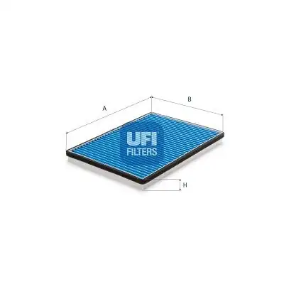 UFI 34-224-00 | Polen Filtresi Karbonlu Chevrolet Captiva 2 4 06 Opel Antara 07