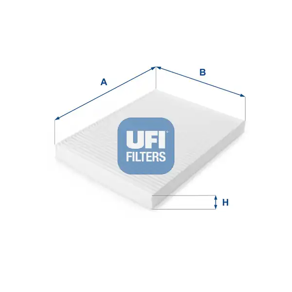 UFI 53-006-00 | Polen Filtresi Polo Golf3 Polo Classic Golf4 Bora A3 Toledo Bm 91 04