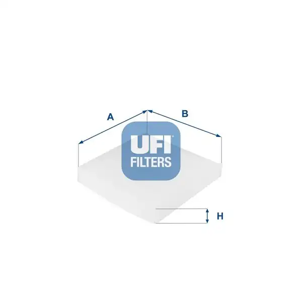 UFI 53.210.00 | Kabin Filtresi Fiat 500 Panda 10 -