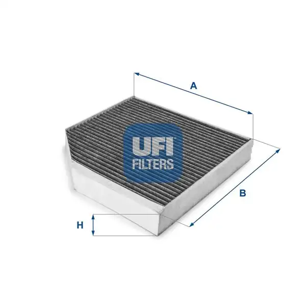 UFI 54.222.00 | Polen Filtresi E2996lc / Lak667 (Karbonlu) A6-A7-A8 Bm 11 -