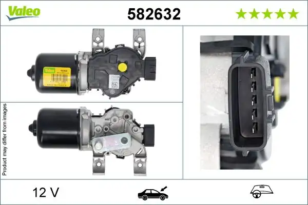 Valeo 582632 Silecek Motoru Renault Twingo III Bcm_