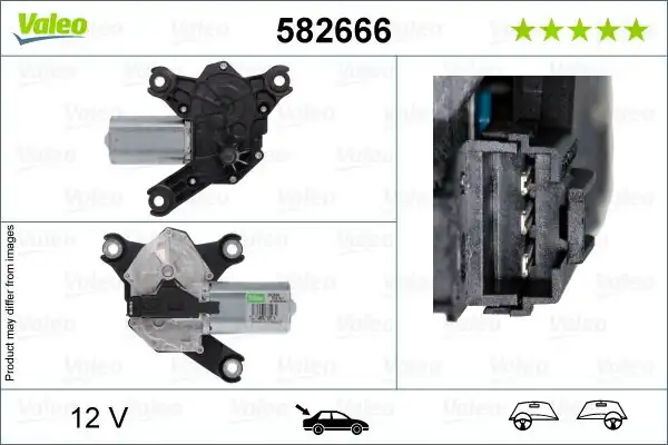 VALEO 582666 | Silecek Motoru Arka Opel Insignia A G09