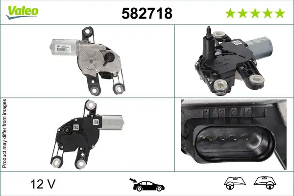 Valeo 582718 Arka Silecek Motoru Audi A3 A1 Q2 Leon Cupra