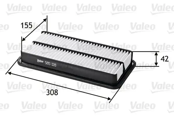 Valeo 585128 Hava Filtresi Toyota Rav 4 2 0 D 4d Turbodiesel