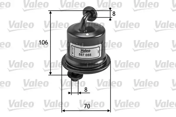 Valeo 587055 Yakıt Filtresi Benzin Suzuki Swift Sx4