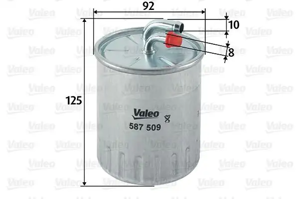 Valeo 587509 Yakıt Filtresi Mercedes Om642 646 Spr 639 203 211 245 300c
