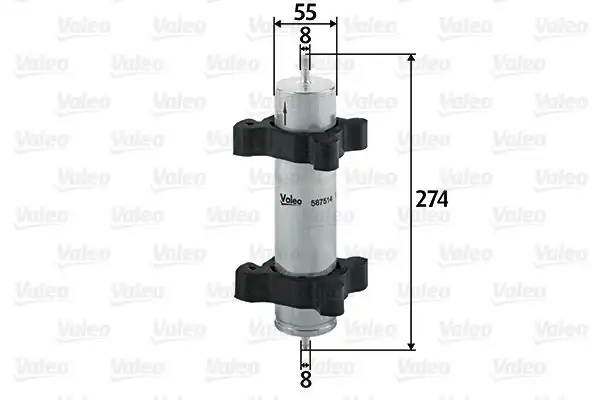 VALEO 587514 | Yakıt Filtresi (BMW E46 / 320D Ince)
