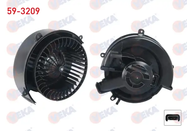VEKA 59-3209 | Kalorifer Motoru Opel Astra G 1998 2005 Astra G Classic 2005 2009