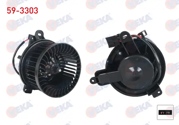 VEKA 59-3303 | Kalorifer Motoru Citroen Berlingo 1996 2008 Zx 1991 1997 Peugeot 306 1993 2002 Partner 1996 2008
