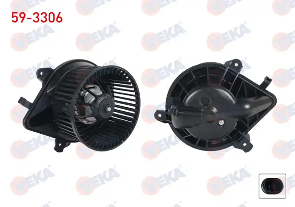VEKA 59-3306 | Kalorifer Motoru Citroen Berlingo 1996 2008 Peugeot Partner 2003 2008