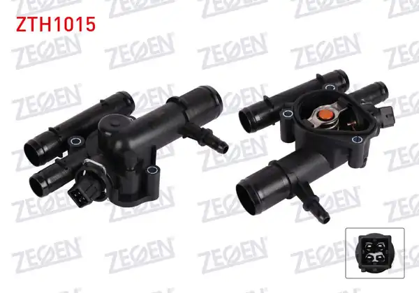 ZEGEN ZTH1015 | Termostat Komple Müşürlü 89C Clio II 1.9 D 1998-2005 / Kangoo 1.9 DCI 2001-/ Laguna II 1.9 DCI 2001-2007