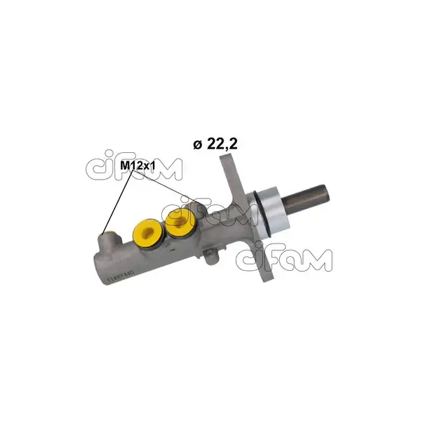 CIFAM 202-1186 | Fren Ana Merkez Polo Ibiza Fabia A1 10 14 22 2 mm