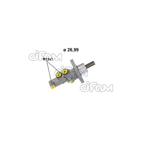 CIFAM 202-1218 | Fren Ana Merkez Transporter T6 10 15 26 99 mm