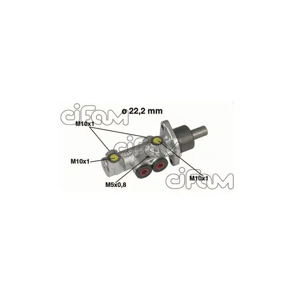 CIFAM 202-353 | Fren Ana Merkez Doblo Albea 1 2 1 6 1 3 JTD Abssız 22mm 1925540