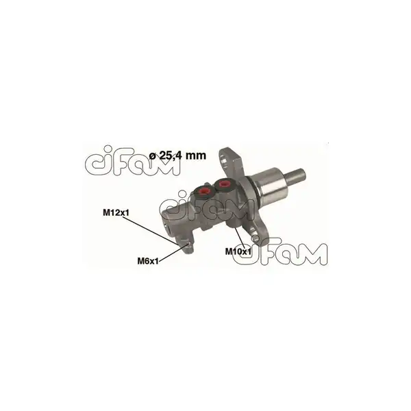 CIFAM 202-368 | Fren Ana Merkez Passat A4 A6 99 01 Espli 25 4 mm