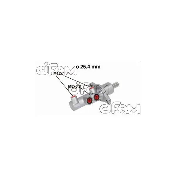 CIFAM 202-543 | Fren Ana Merkezi Mazda 3 BK 03 09 1 6 Dı Turbo 1 3 2 0 Mzr C-D