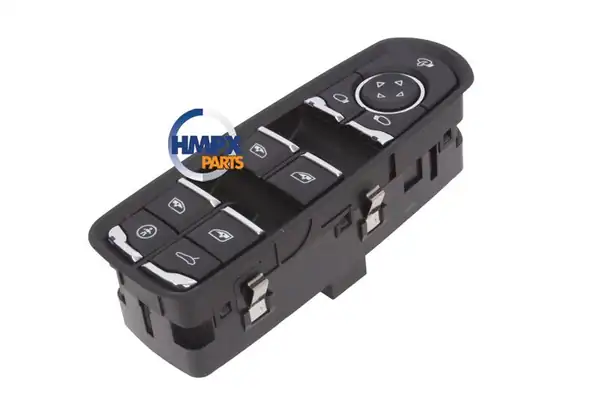 HMPX PARTS 7PP959858M | Cam Açma Düğmesi Ön Sol Dörtlü Kromlu 13pin Cayenne Panamera Macan Cayman 10