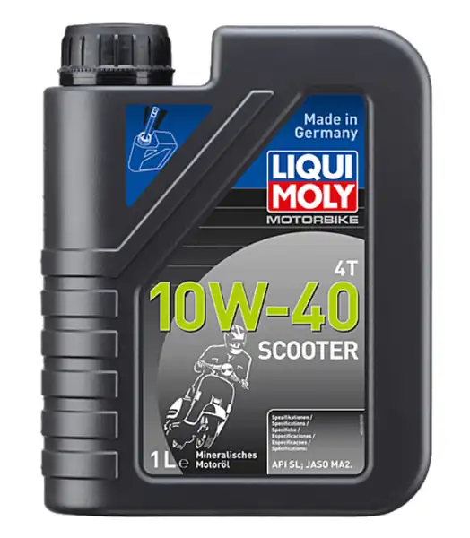 LIQUI MOLY 10W40 4T Basic Scooter Motosiklet Motor Yağı 1 Litre (1618)
