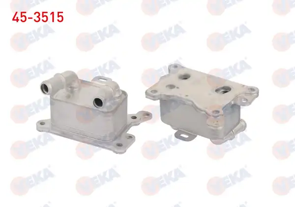 VEKA 45-3515 | Yağ Soğutucusu Tek Renault Clio V 1.0,1.3 TCE 19-/ Megane IV-Talisman-Kadjar 1.3 TCE 18-/ Duster-Lodgy 1.0,1.3 TCE 19-/ Juke 1.0 Dıg-T 19-/ Qashqai II 1.3 Dıg-T 18-/ Mercedes W177,V177,W247 160-180-200 18 -