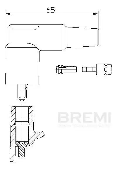 BREMI 13248 | Buji Başlığı 10lu Pkt M Benz 123 124 126 140 460 461 463 80 93 1 Adet