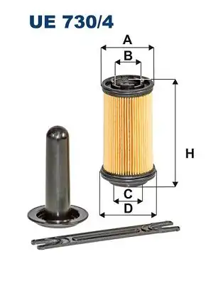 FILTRON UE730-4 | Üre Çözücü Filtresi Lkw Daf Ford Iveco Otokar Temsa Volvo 2464674