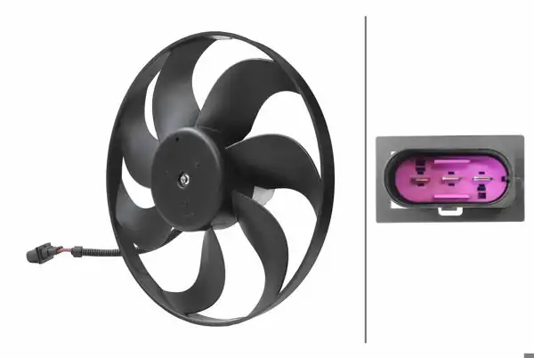 HELLA 8EW 366 420-081 | Fan Motoru Golf IV Bora