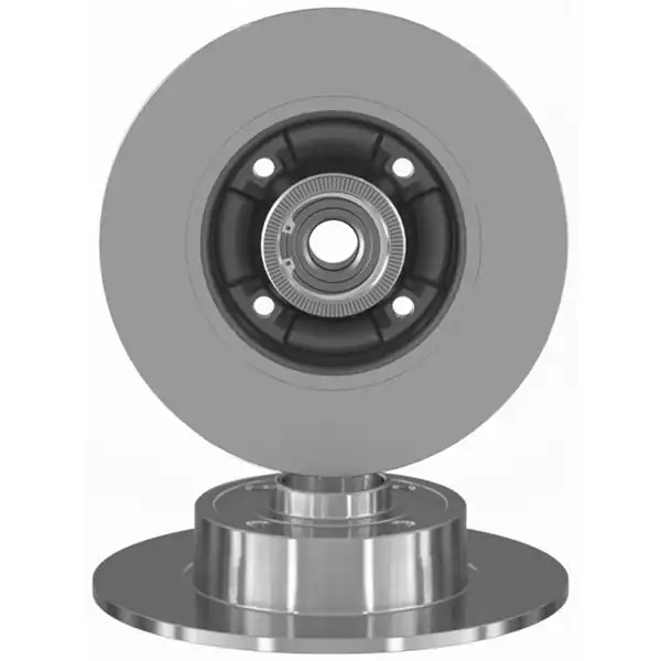 FROW FREN 2211102003 | Fren Diski Arka 4d 240mm Rulmanlı Renault Clio III Megan 2 Adet