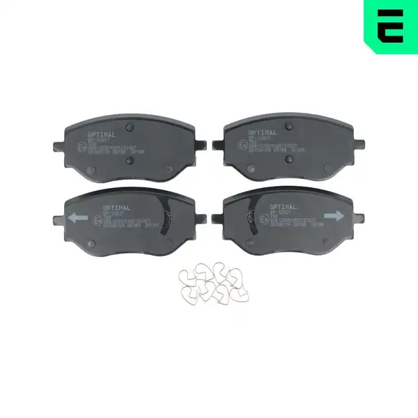 OPTIMAL BP12827 | Fren Balatası Ön 120 mm Renault Captur Clio III V Kangoo Megane IV Nissan Micr