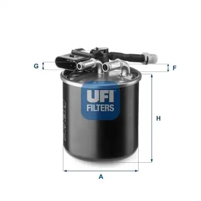 UFI 24.151.00 | Yakıt Filtresi Mercedes Om651 W212-221-222-166-204-205