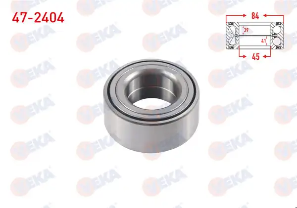 VEKA 47-2404 | On Tekerlek Rulmanı Sol-Sağ 45X84x39 / 41 Sportage